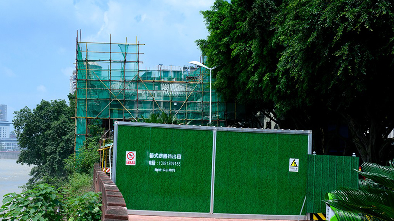 安全可靠的青岛工程围挡：保障工地与周边环境